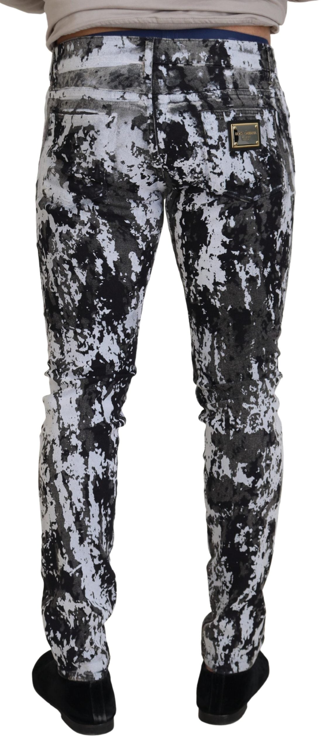 Dolce & Gabbana 98% Cotton 2% Elastane jeans in multicolor — view 3