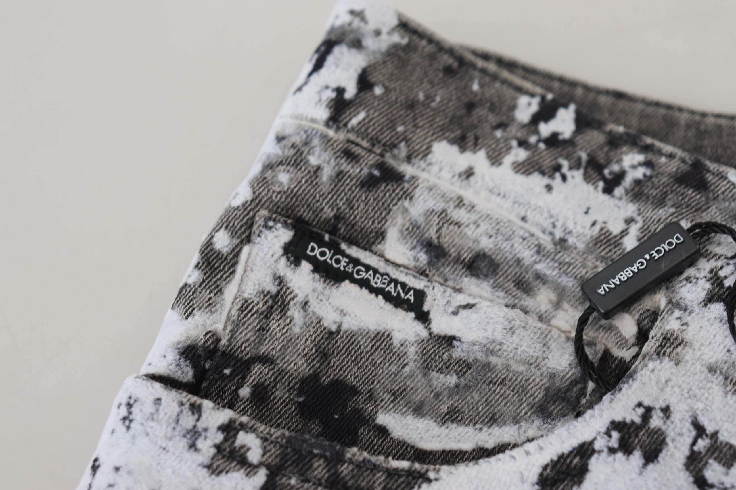 Dolce & Gabbana 98% Cotton 2% Elastane jeans in multicolor — view 6