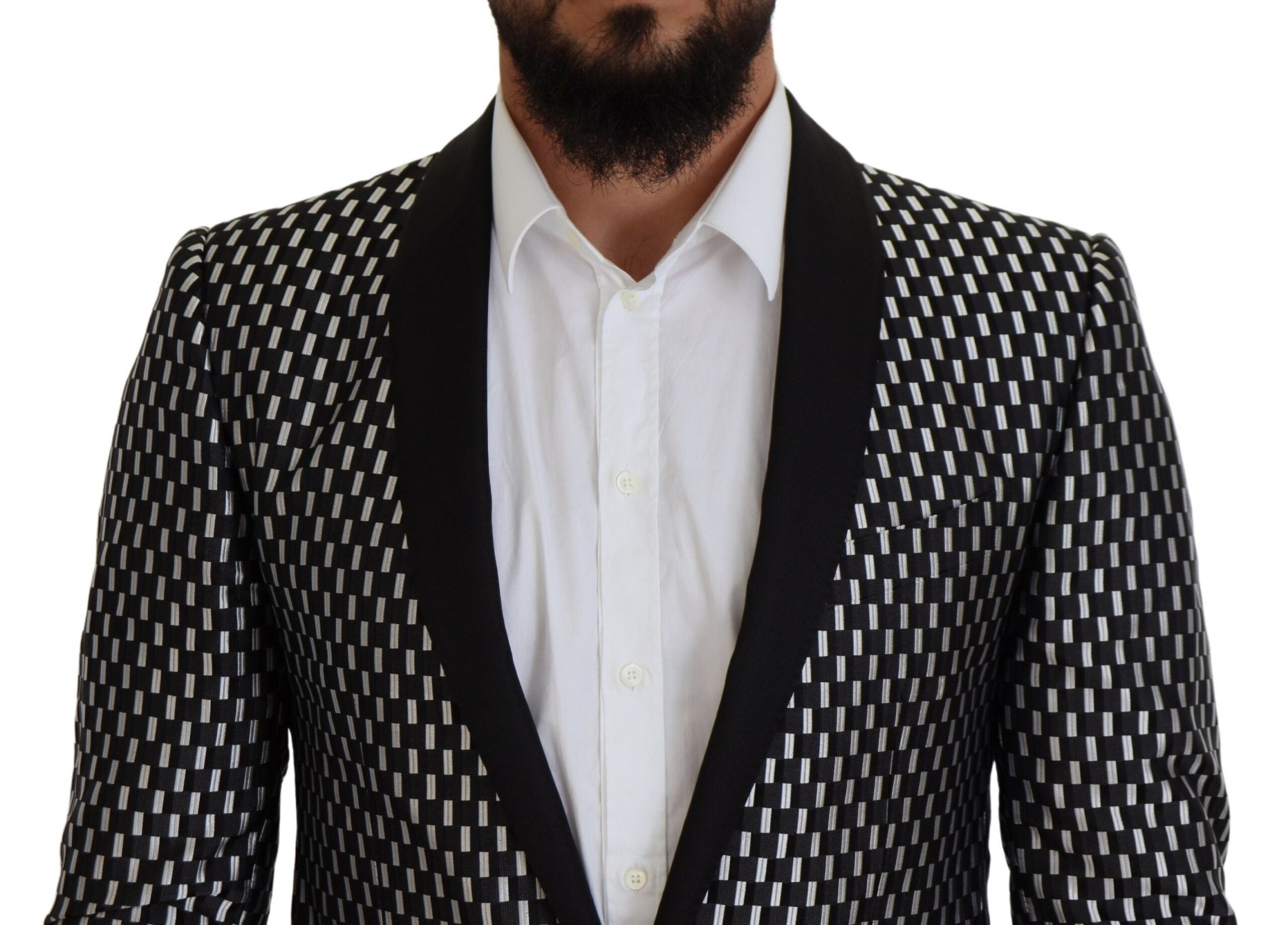 Dolce & Gabbana 98% Silk pant suit in black — view 4