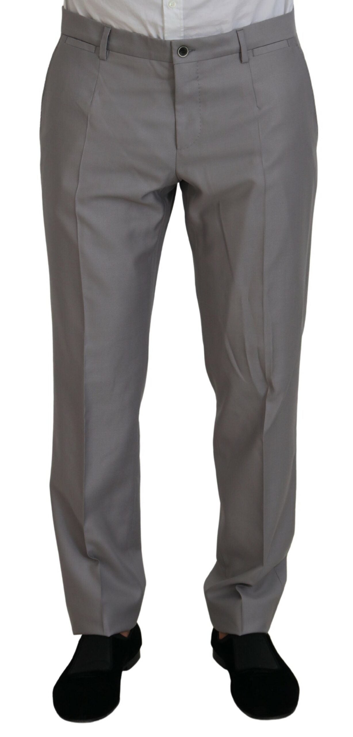 Dolce & Gabbana 82% Wool suit in silver — view 2