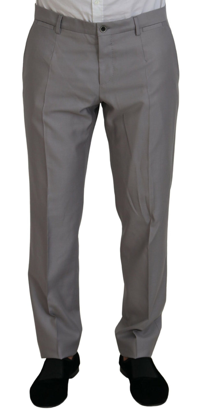 Dolce & Gabbana 82% Wool suit in silver — view 2