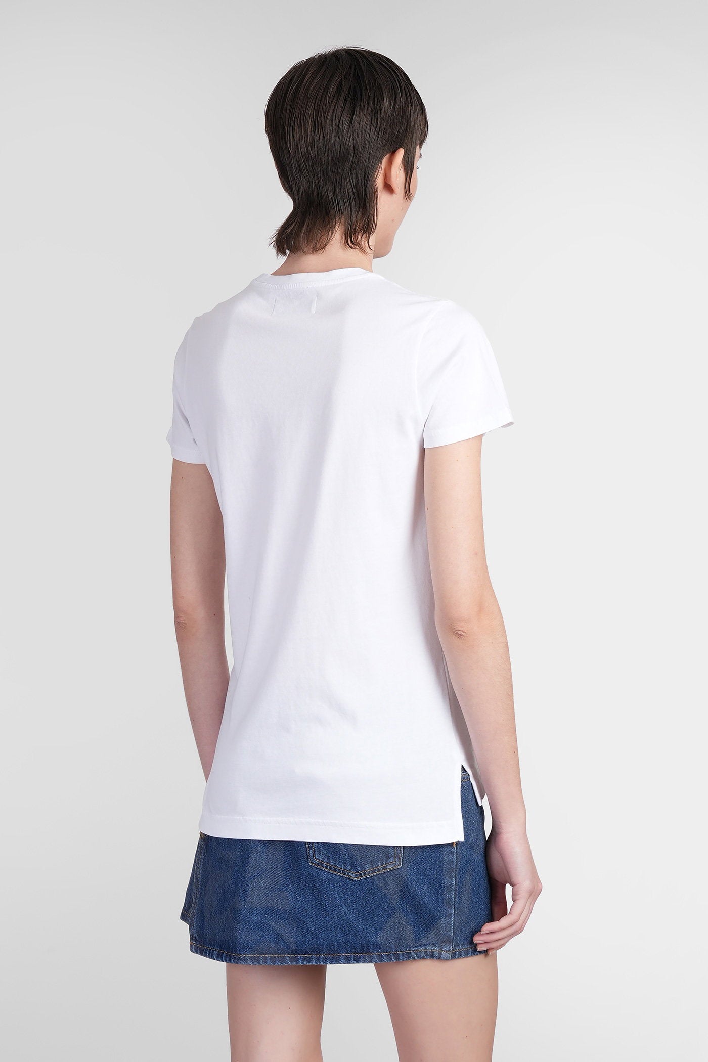 Orb peru tee T-Shirt in white cotton Abbigliamento