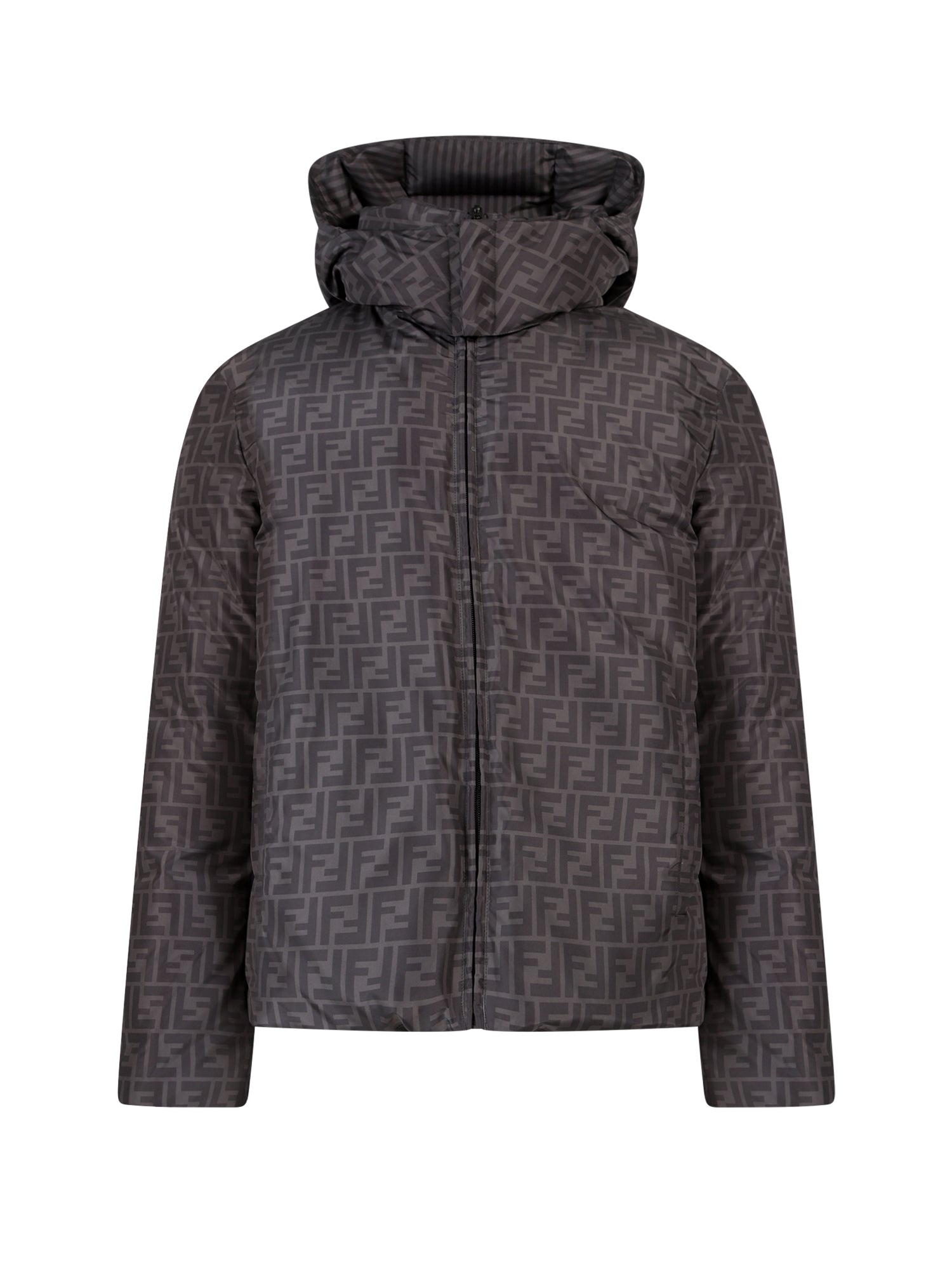 Fendi Jackets Grey Poliestere