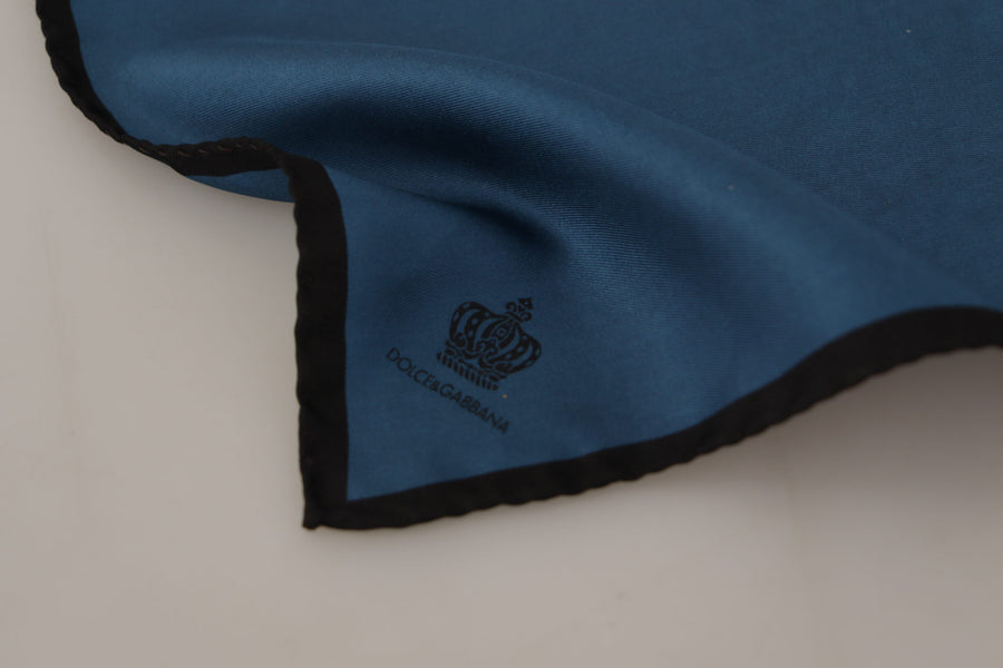 Dolce & Gabbana 100% Silk handkerchief in blue