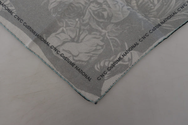 Costume National Cotton 100% scarf in gray