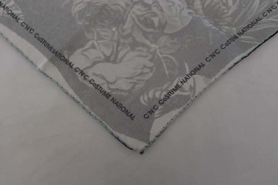 Costume National Cotton 100% scarf in gray