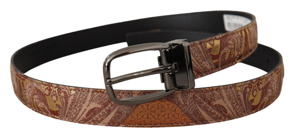 Dolce & Gabbana Leather belt in multicolor