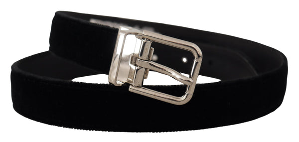 Dolce & Gabbana Grosgrain belt in black