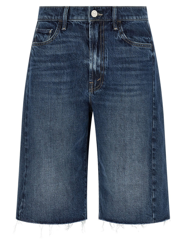 Mother The Half-pipe Bermuda Fray Bermuda Shorts