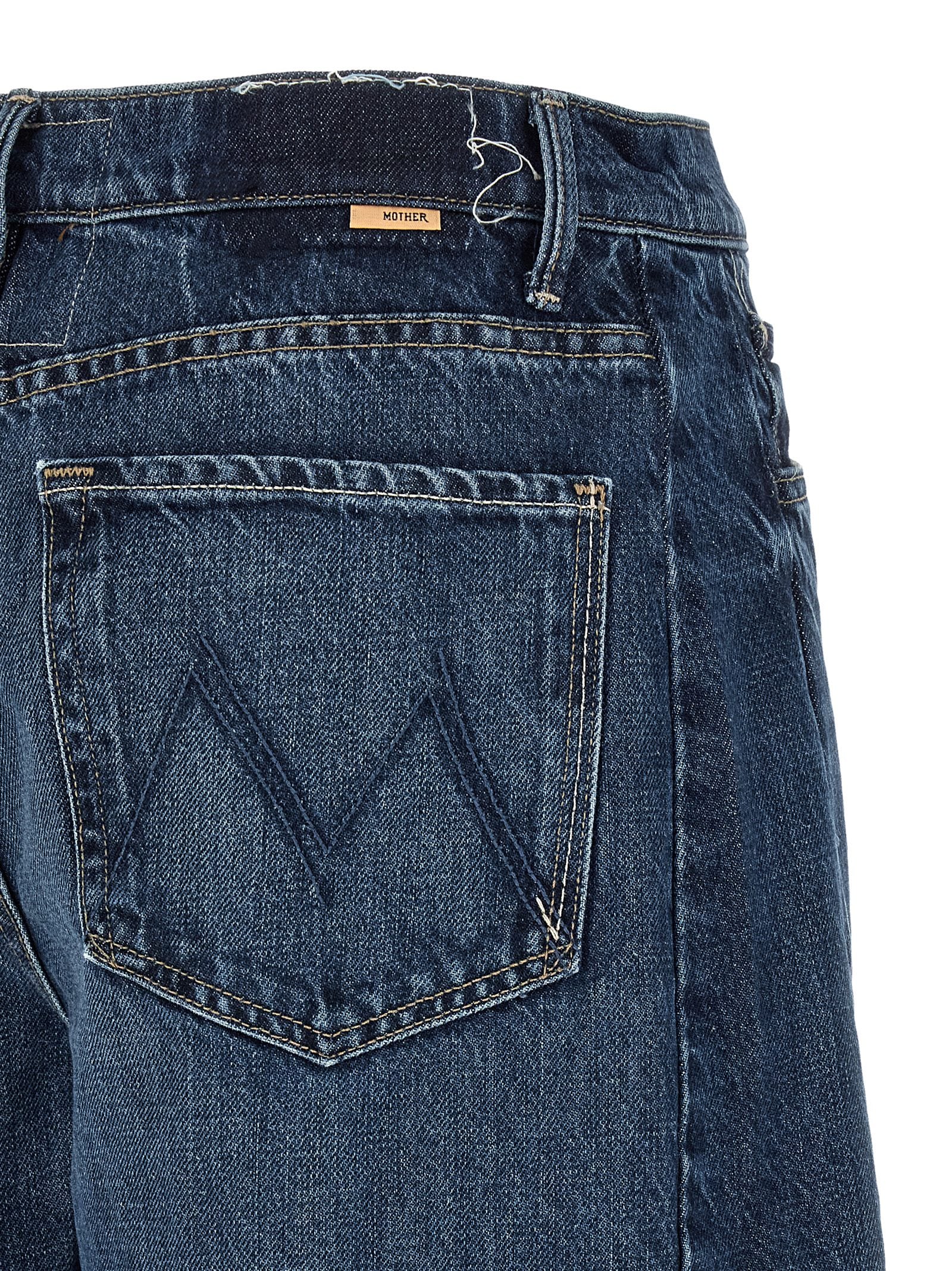 The Half-Pipe Bermuda Fray Shorts Blue Cotton Bermuda