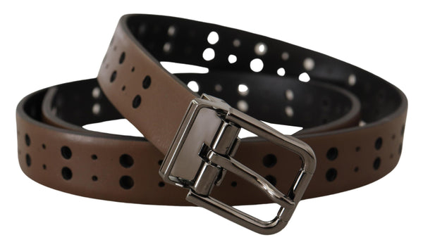 Dolce & Gabbana Leather belt in brown