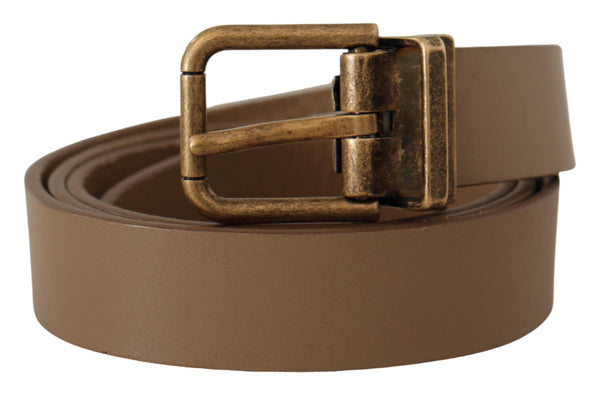 Dolce & Gabbana Leather belt in brown