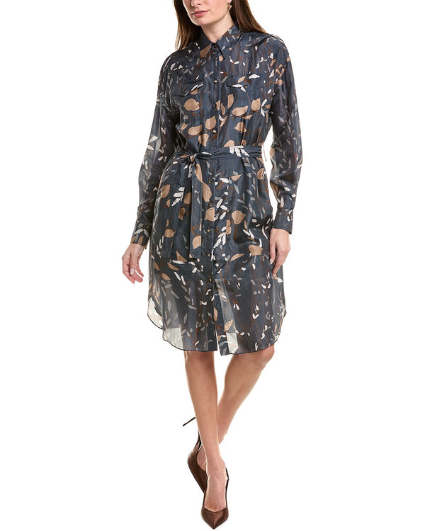 Brunello Cucinelli Womens Dress Mp982aek11_c6610 Blue