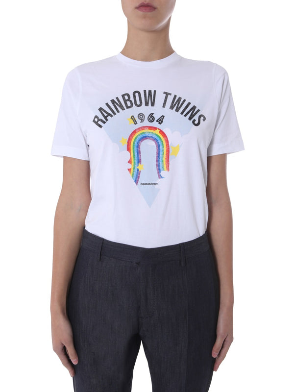 Round Neck T-Shirt White Cotton T-shirts