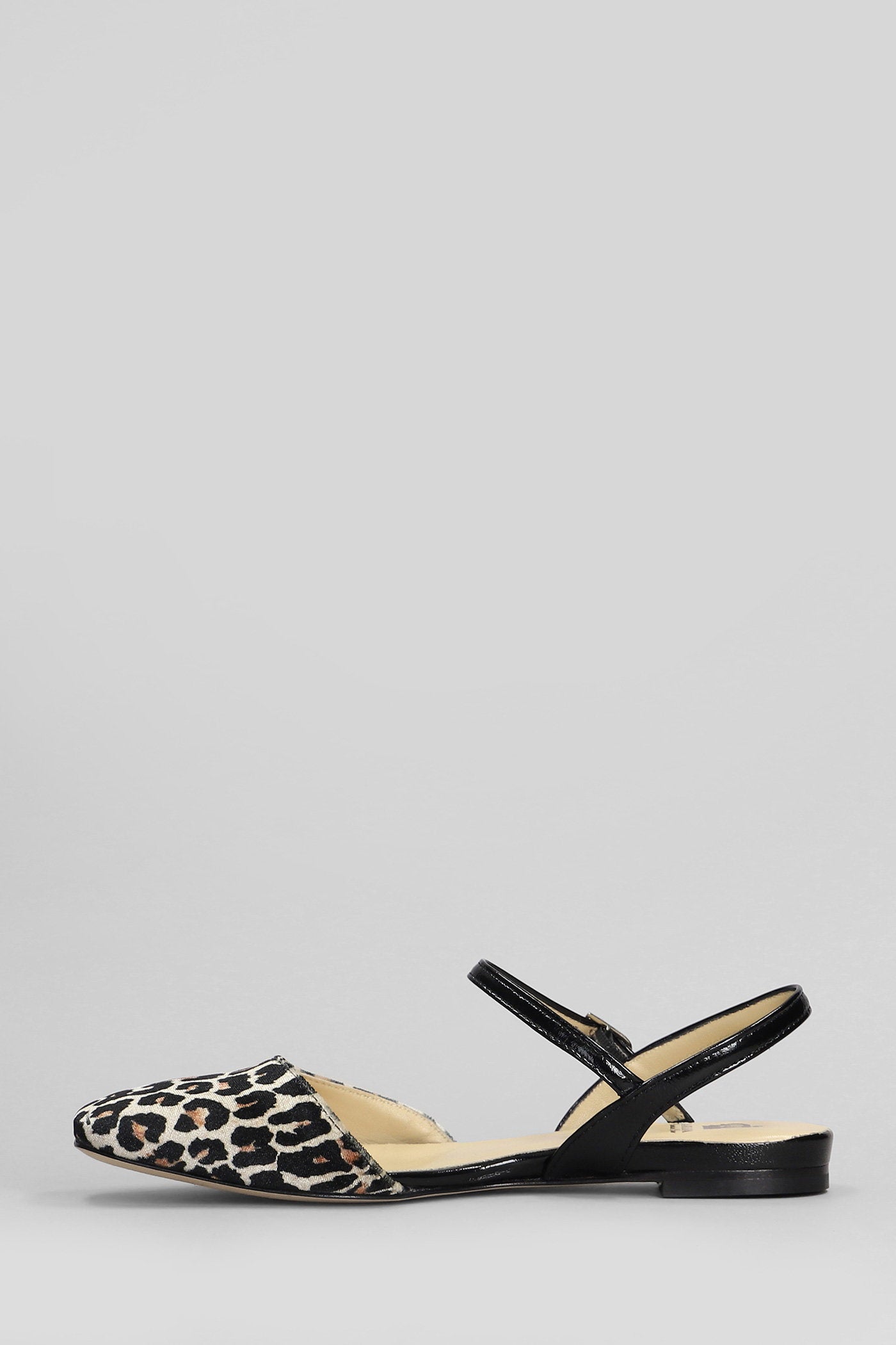 Ballet flats in Animalier leather Scarpe