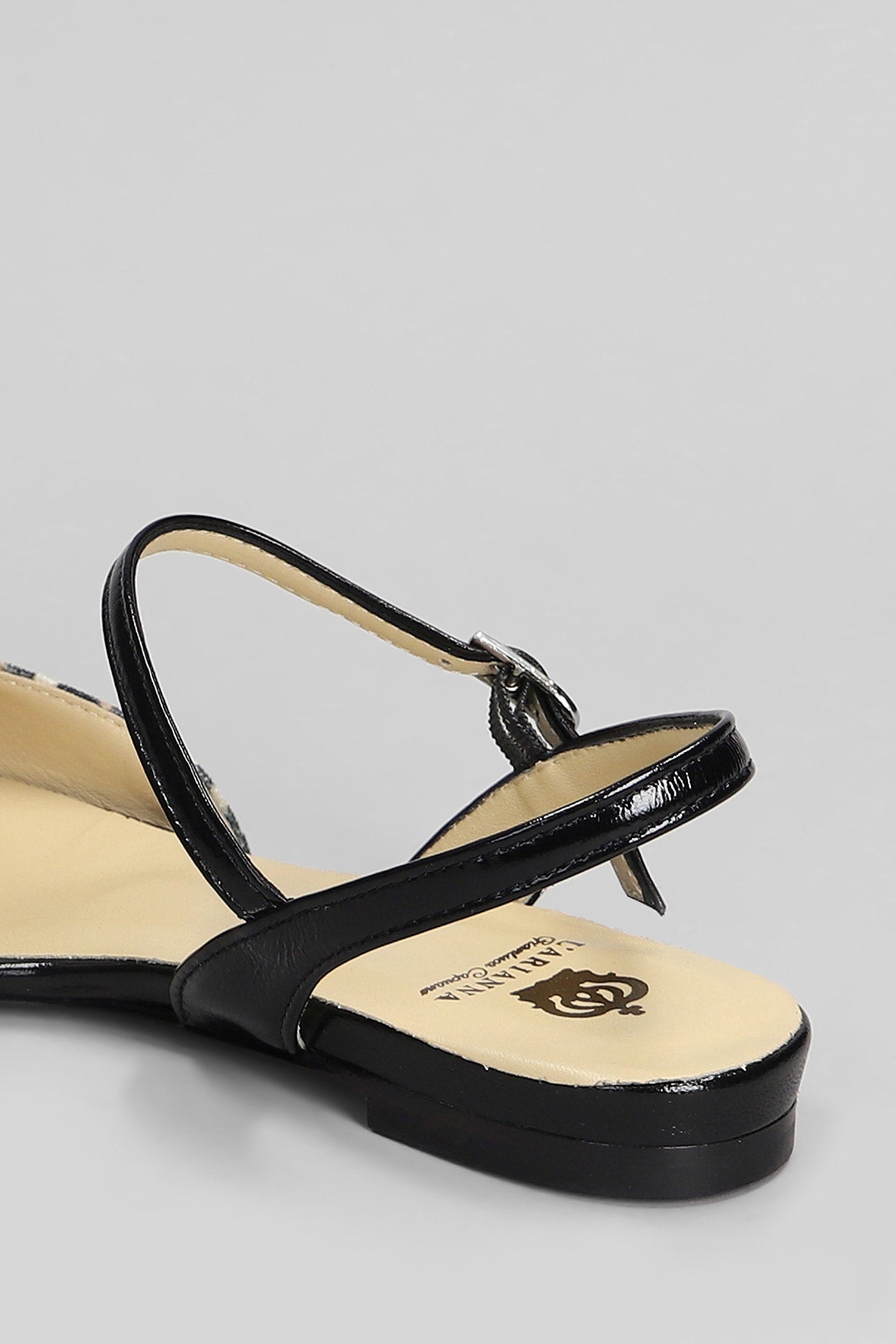 Ballet flats in Animalier leather Scarpe