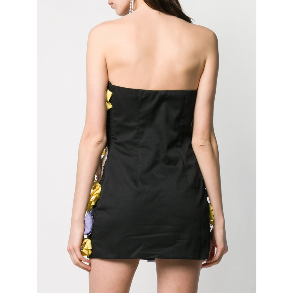 Dress The Attico Black Cotton: 35