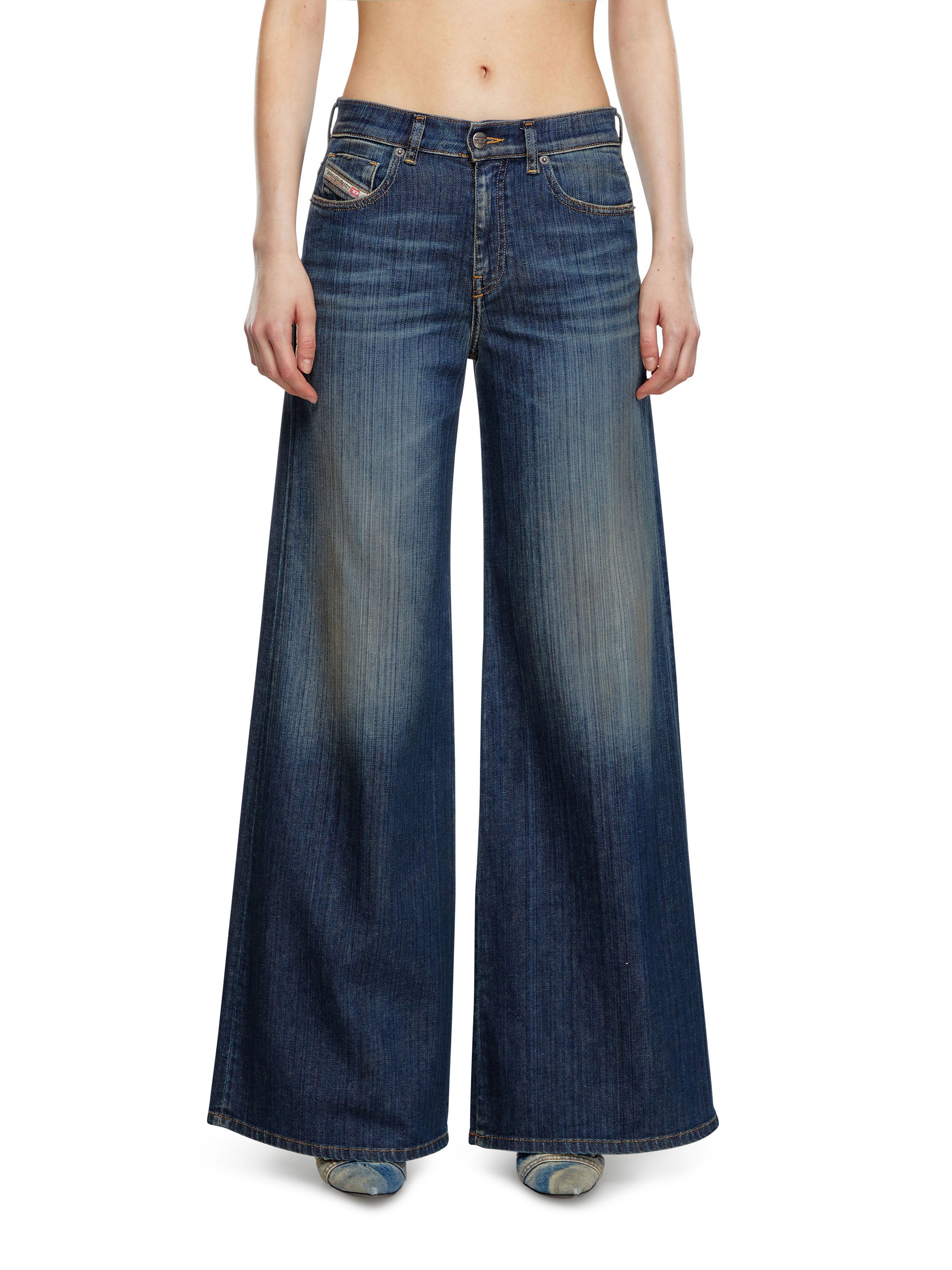 Diesel Jeans Blue 100 % Cotone