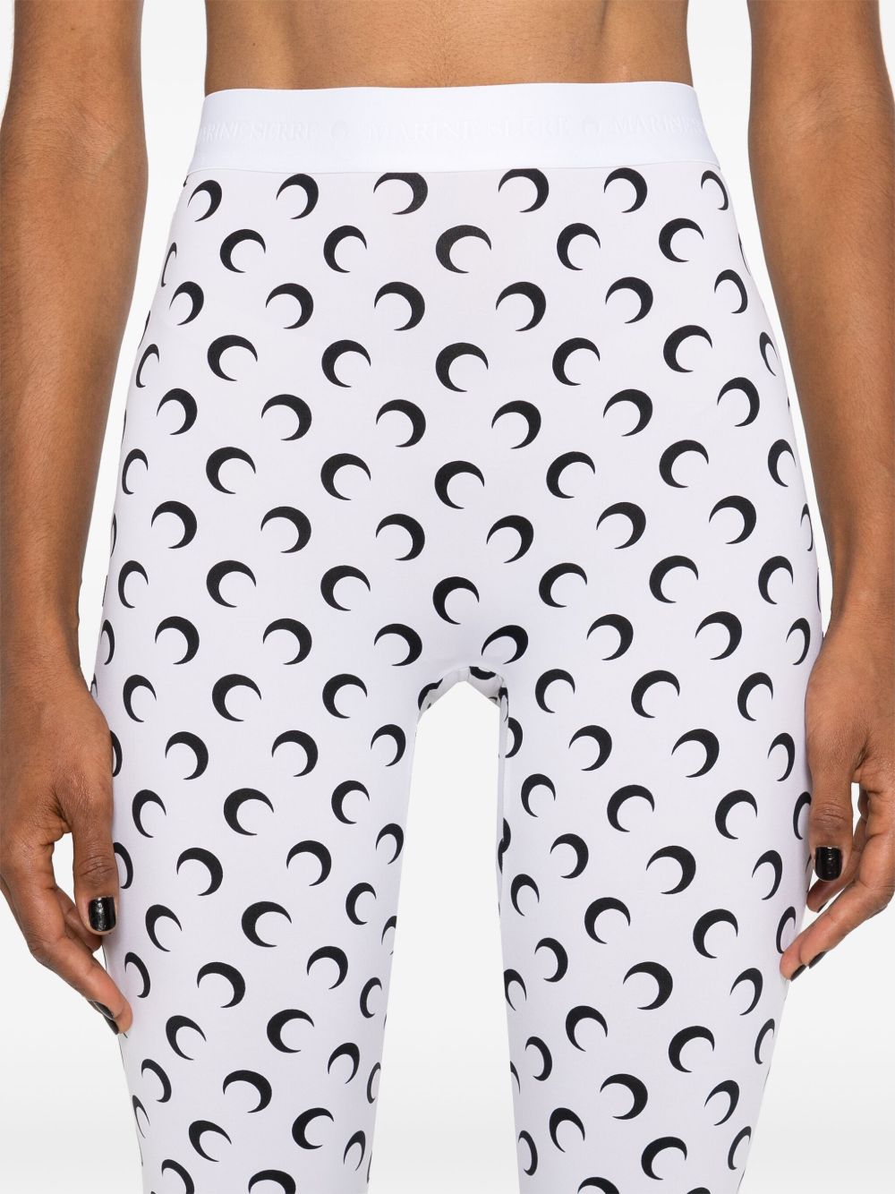 Marine Serre Trousers White 001: Pa