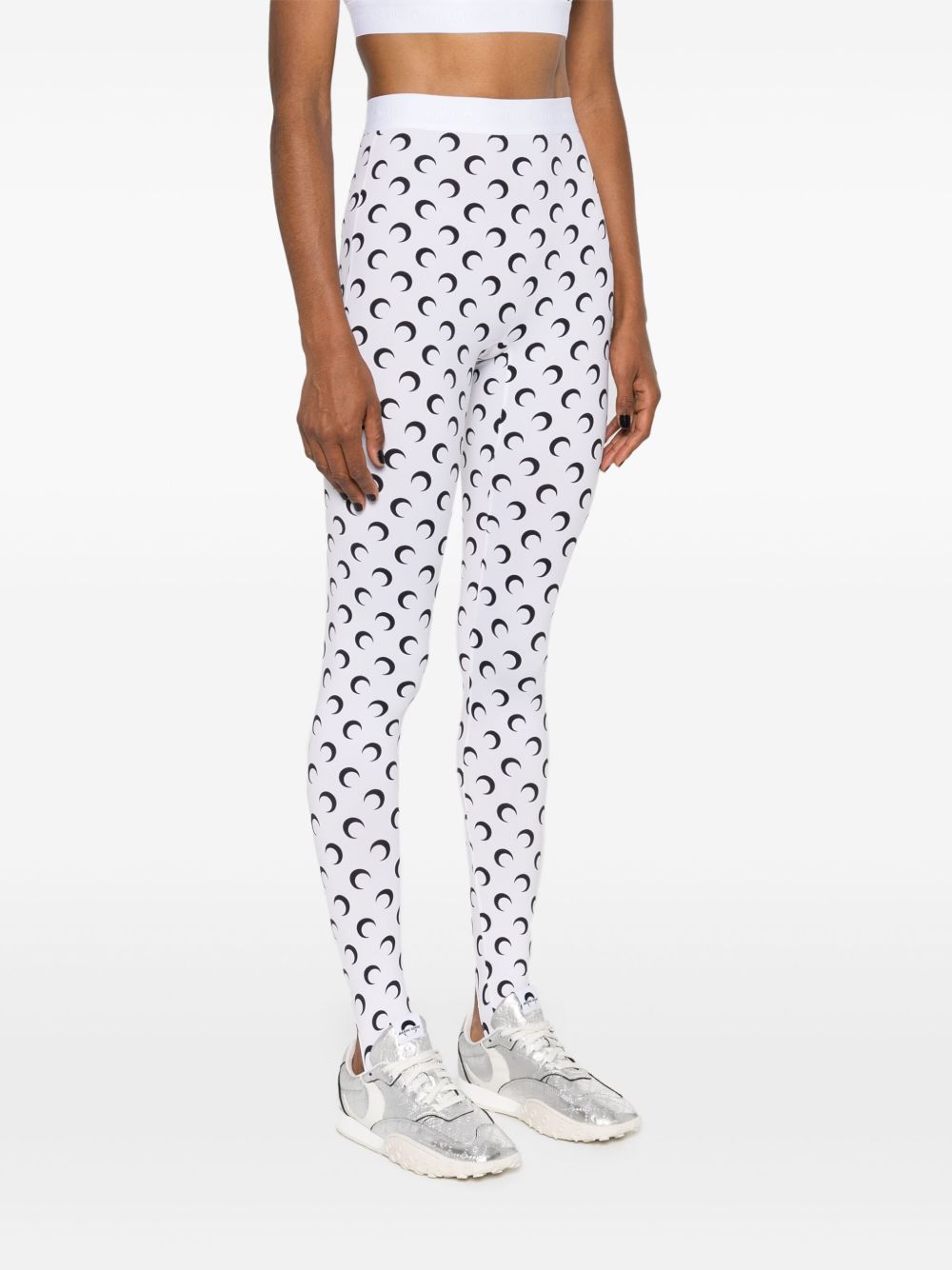 Marine Serre Trousers White 001: Pa