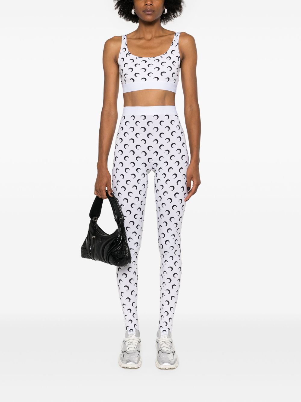 Marine Serre Trousers White 001: Pa