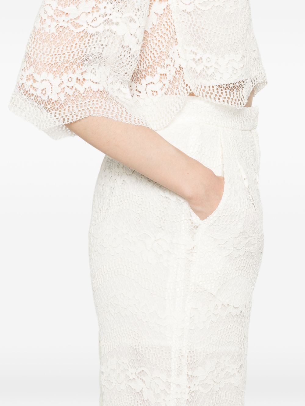 Twin-Set Rtw White Tes:vi Pa Co Fod:pl