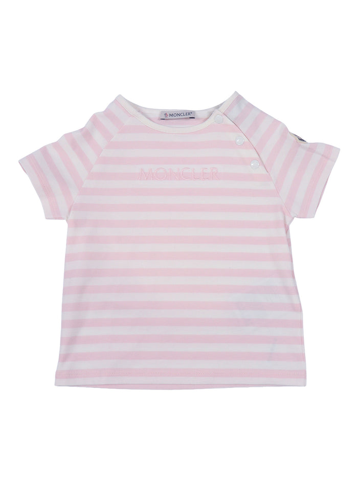 SS T-SHIRT Pink Cotton Elastane Short Sleeves
