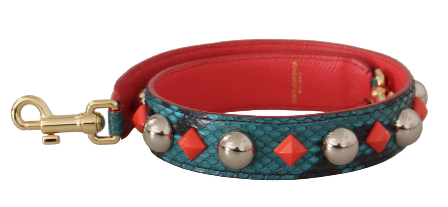 Dolce & Gabbana 100% Leather bag strap in green