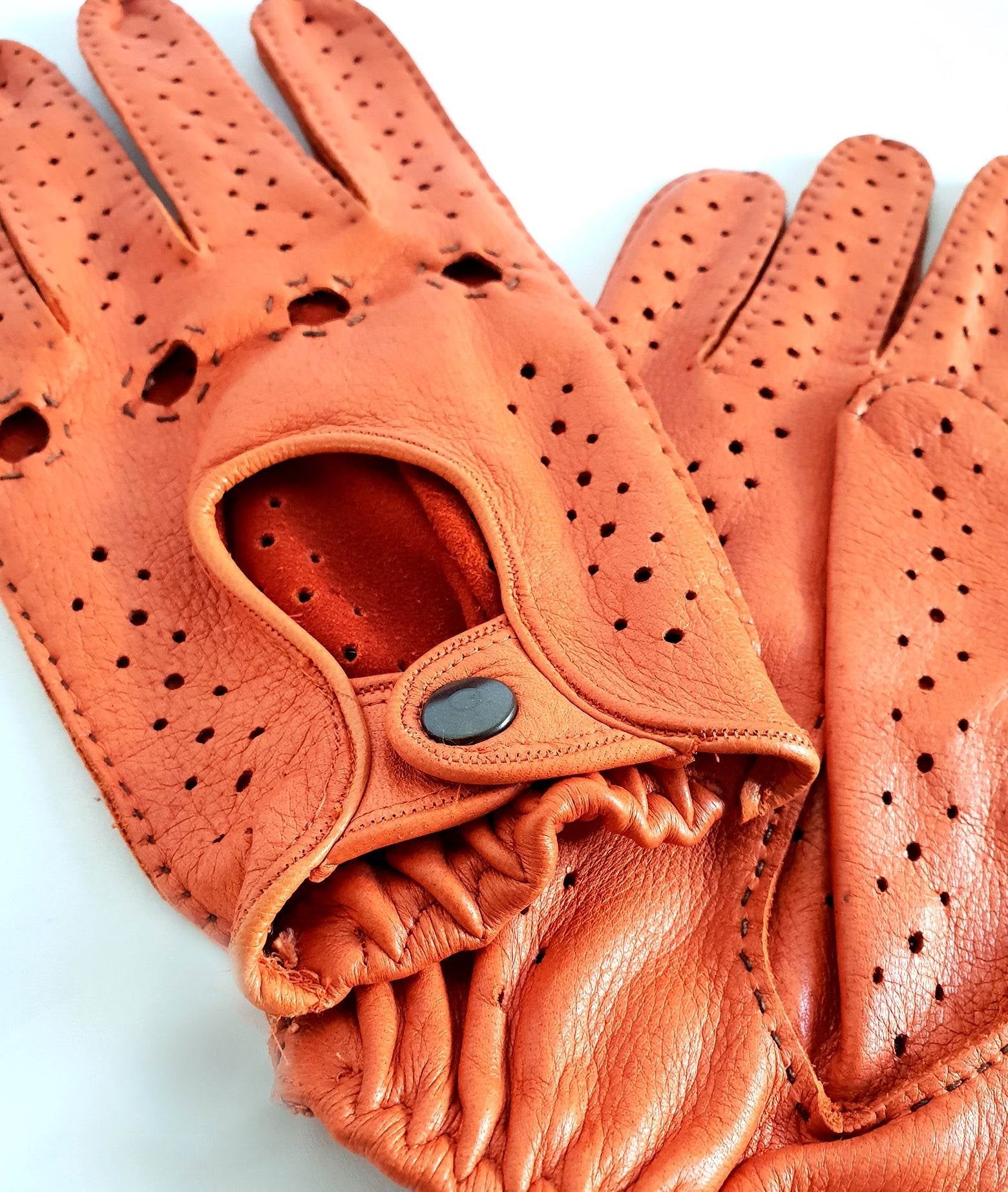 Driving Gloves James Ochre Automotive