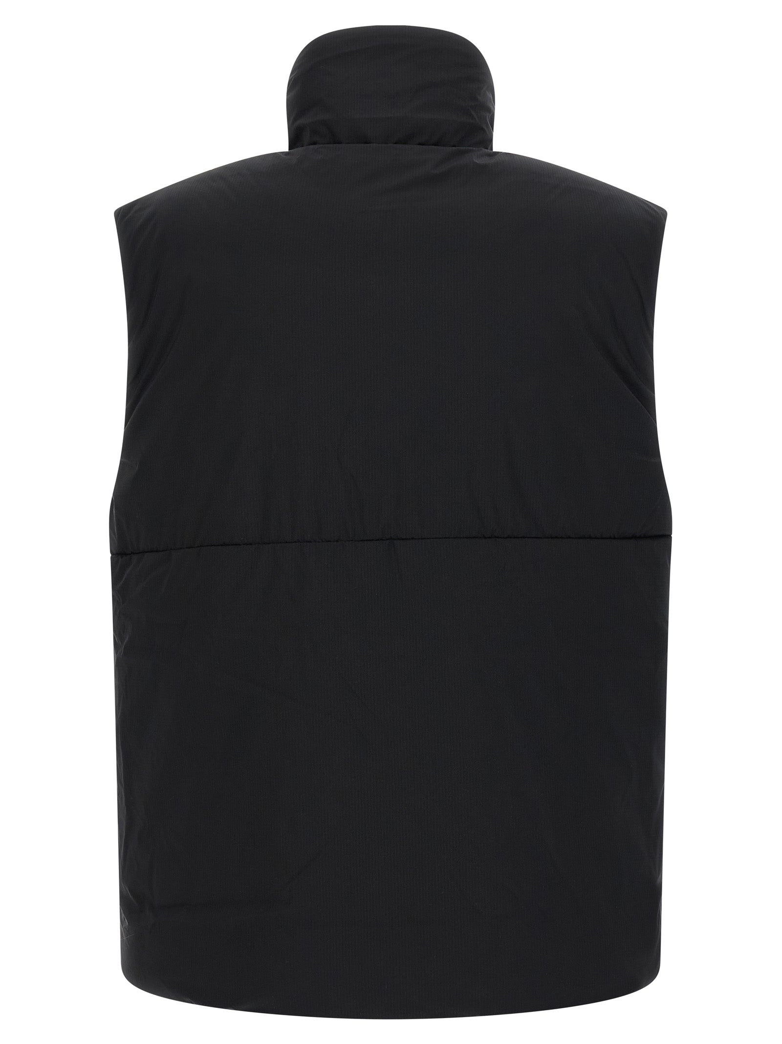 Lodge vest Black Polyamide Gilet