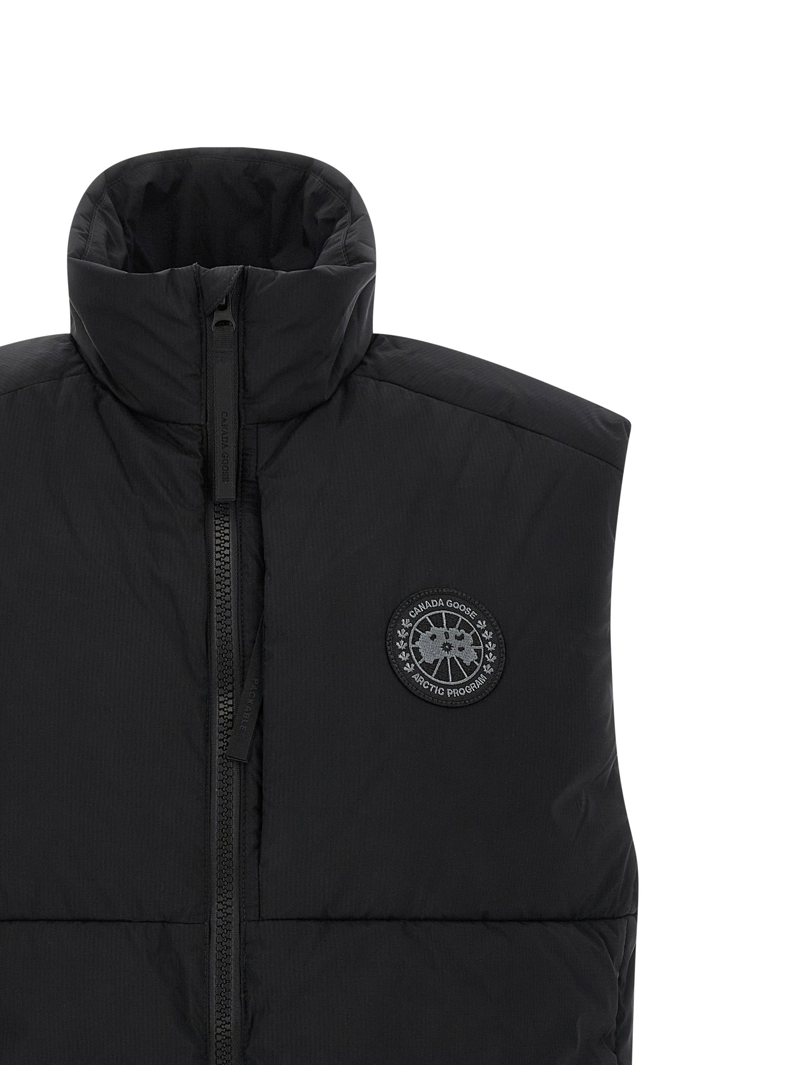 Lodge vest Black Polyamide Gilet