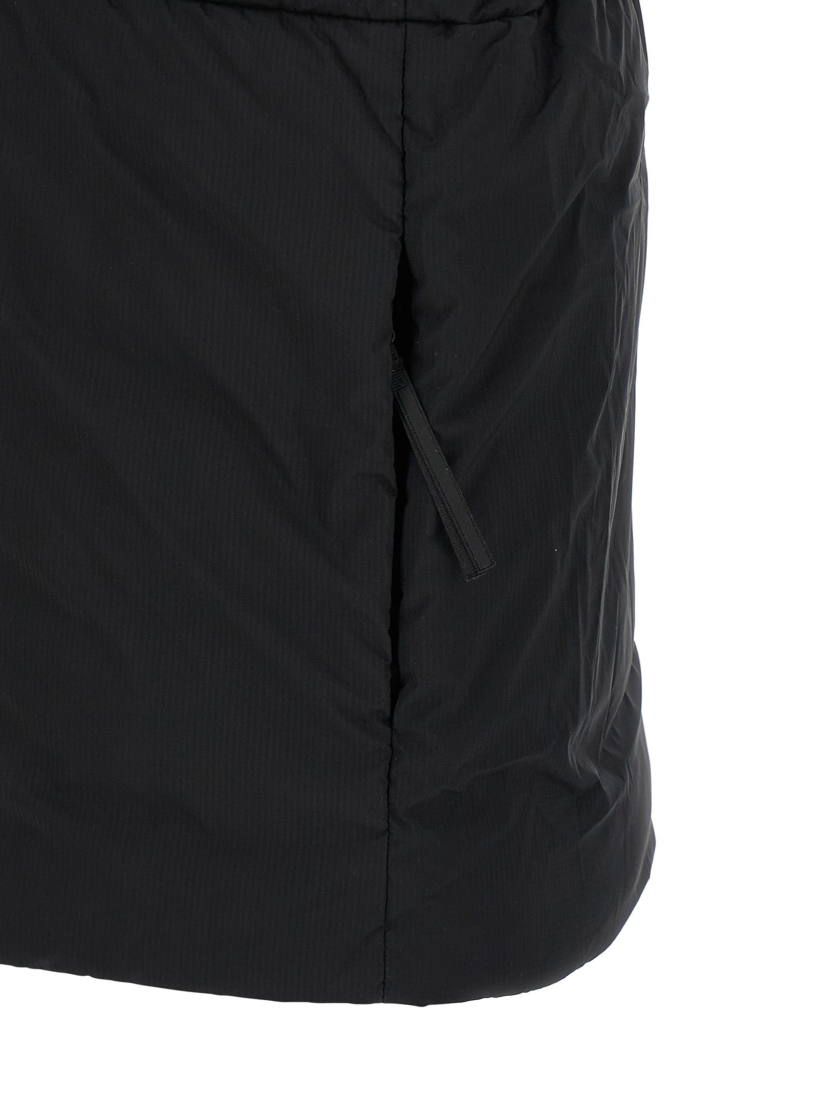 Lodge vest Black Polyamide Gilet