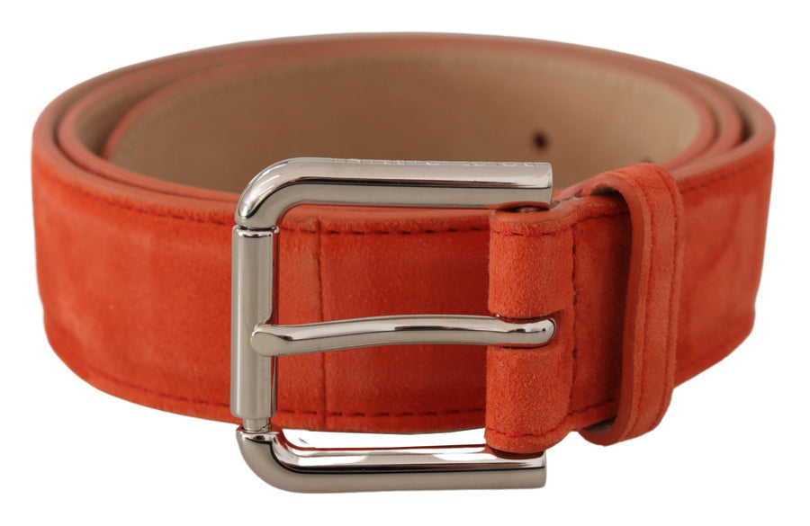Dolce & Gabbana Suede belt in orange