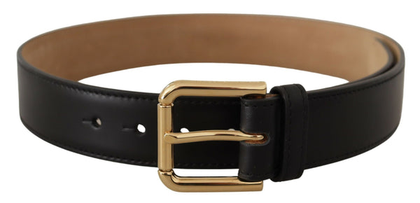 Dolce & Gabbana Leather belt in black