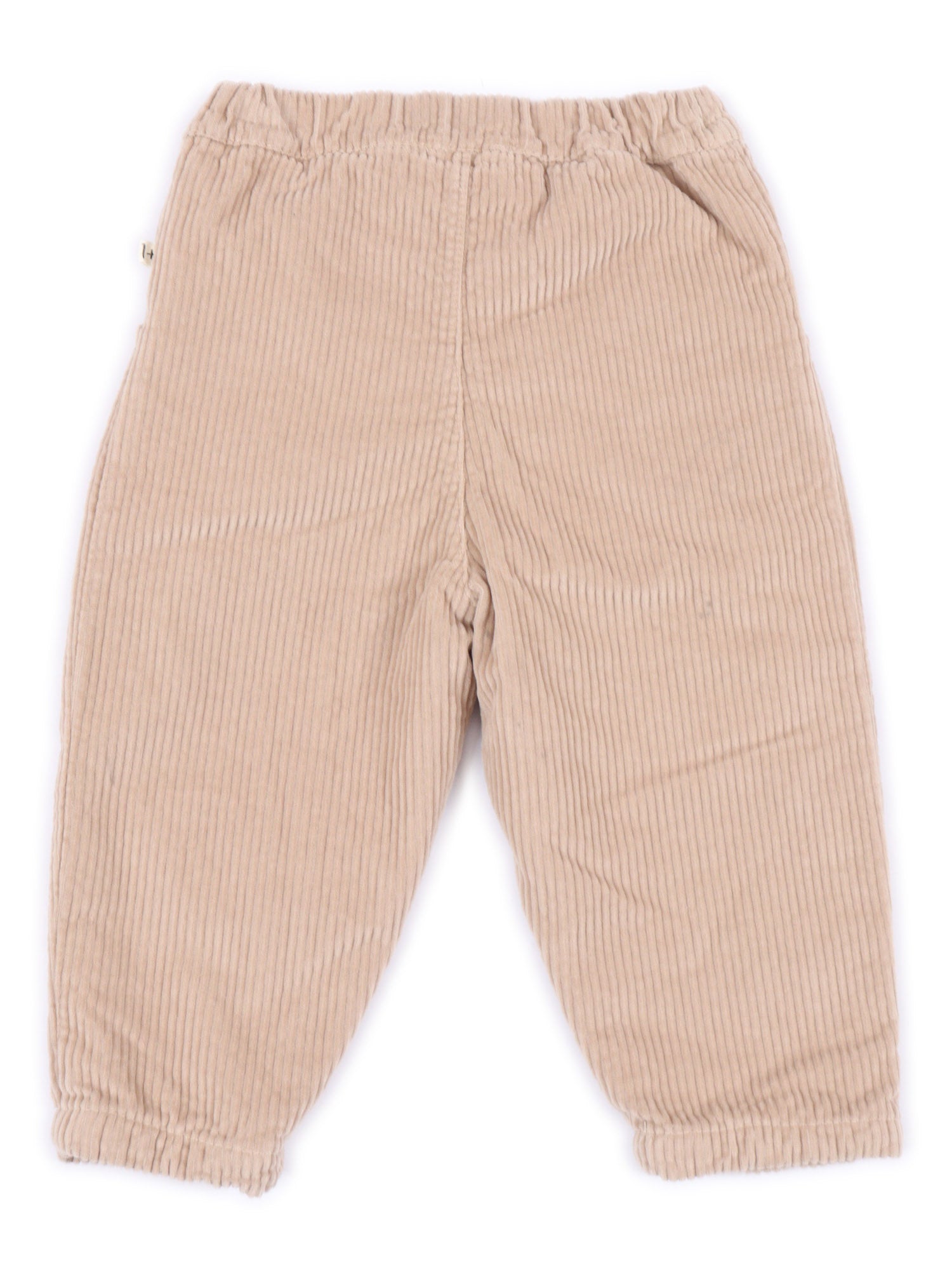 Lined Pants Beige Cotton