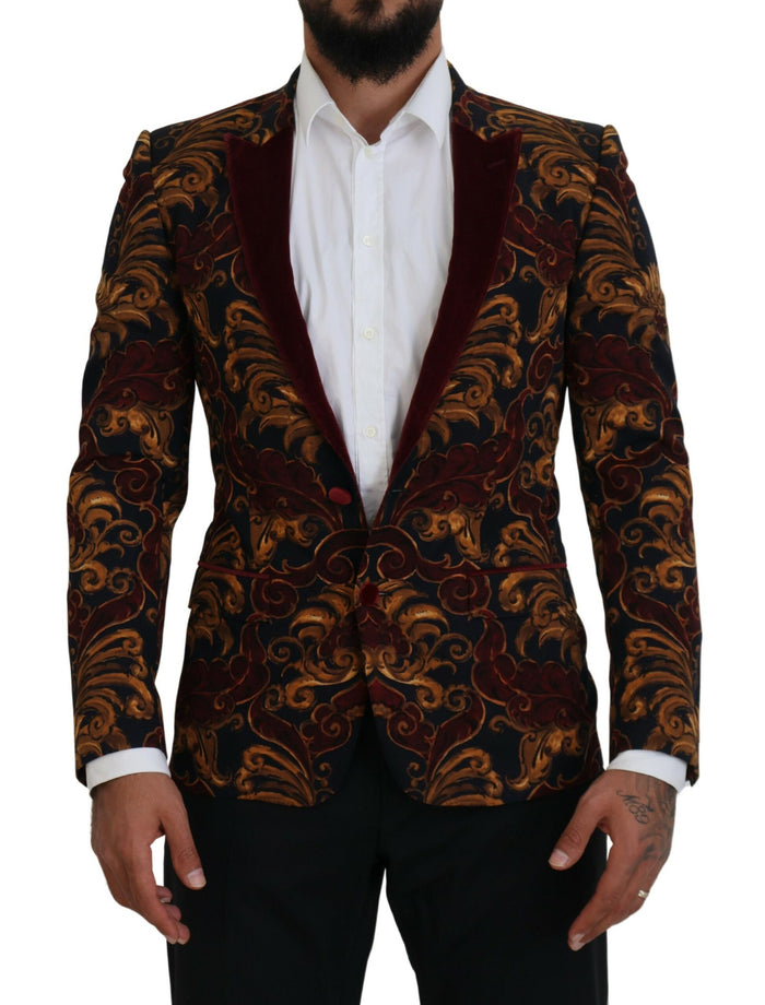 Dolce & Gabbana 82% Wool blazer in brown