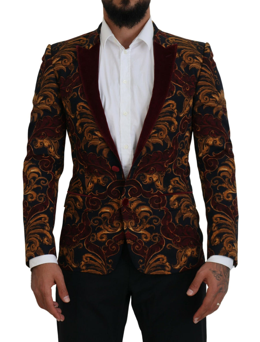 Dolce & Gabbana 82% Wool blazer in brown