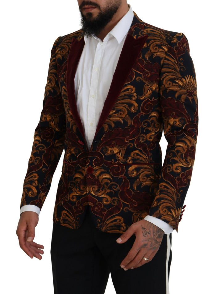 Dolce & Gabbana 82% Wool blazer in brown — view 2