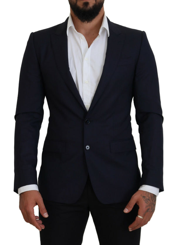 Dolce & Gabbana 96% Wool blazer in navy