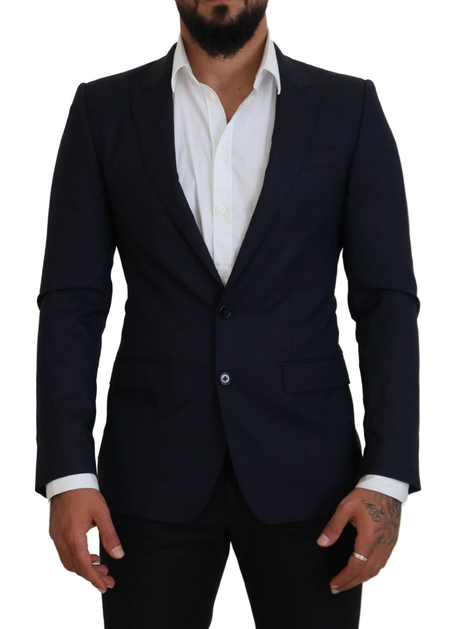 Dolce & Gabbana 96% Wool blazer in navy