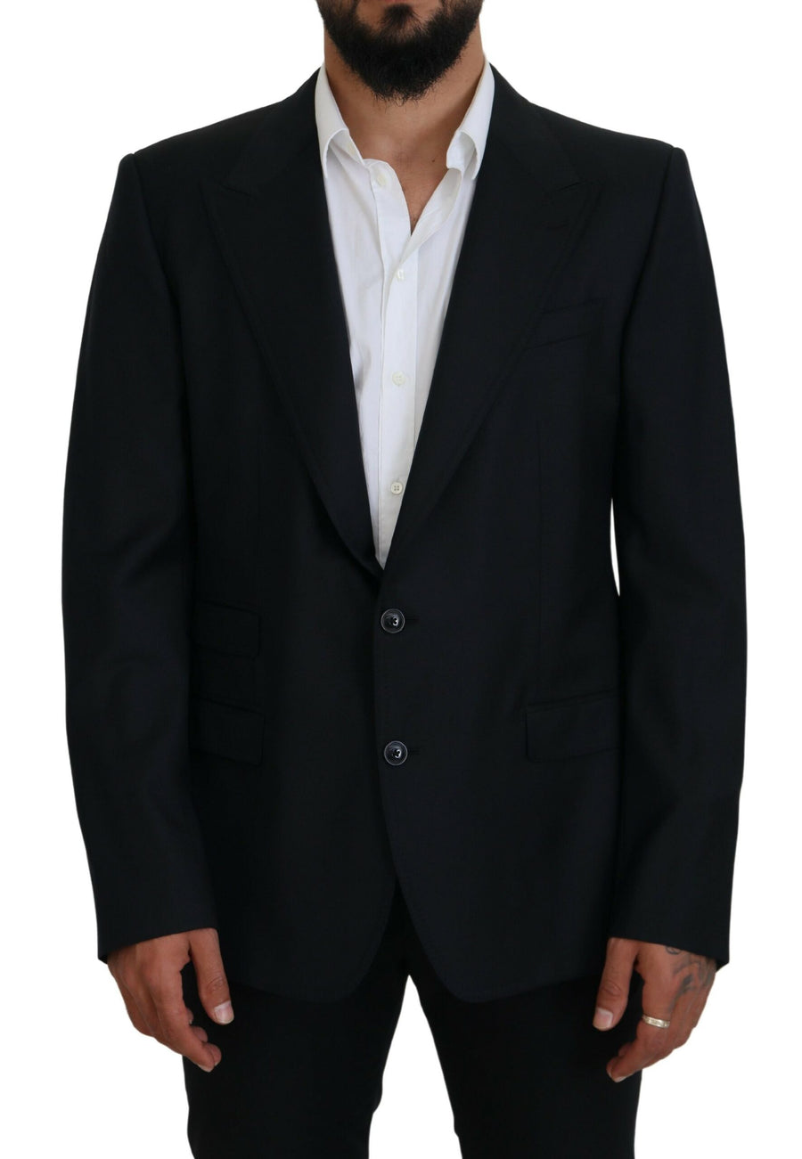 Dolce & Gabbana 100% Wool; lining 55% Nylon blazer in black