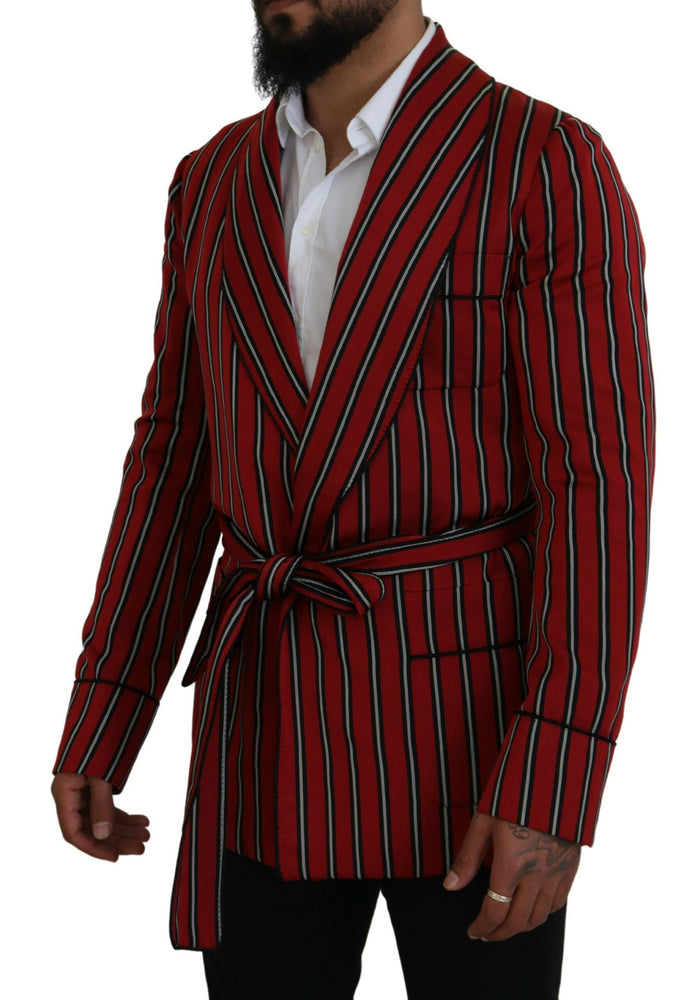 Dolce & Gabbana 90% Polyester blazer in red — view 2