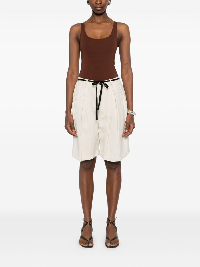 Barena Shorts White
