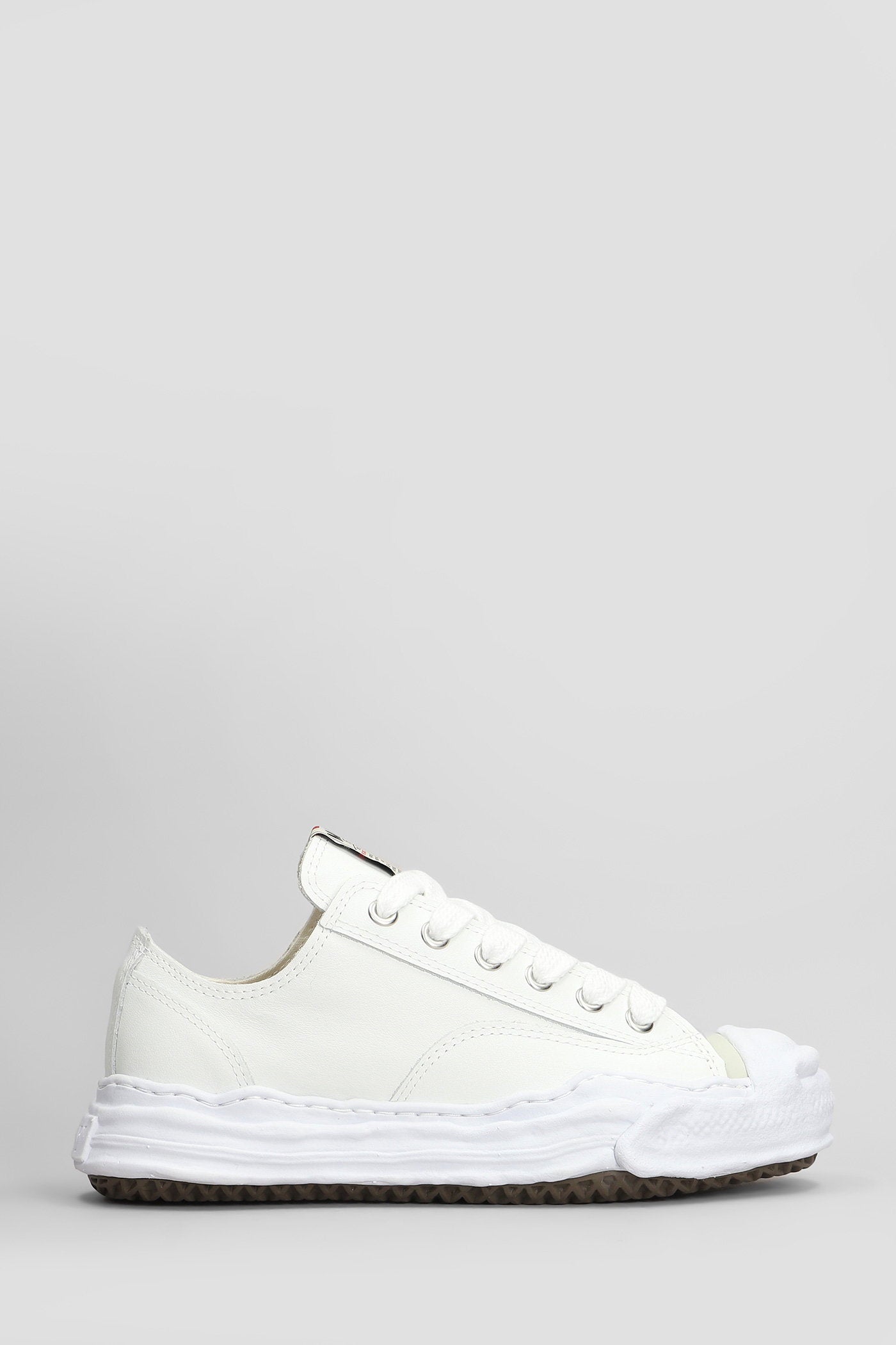 Hank low Sneakers in white leather Scarpe