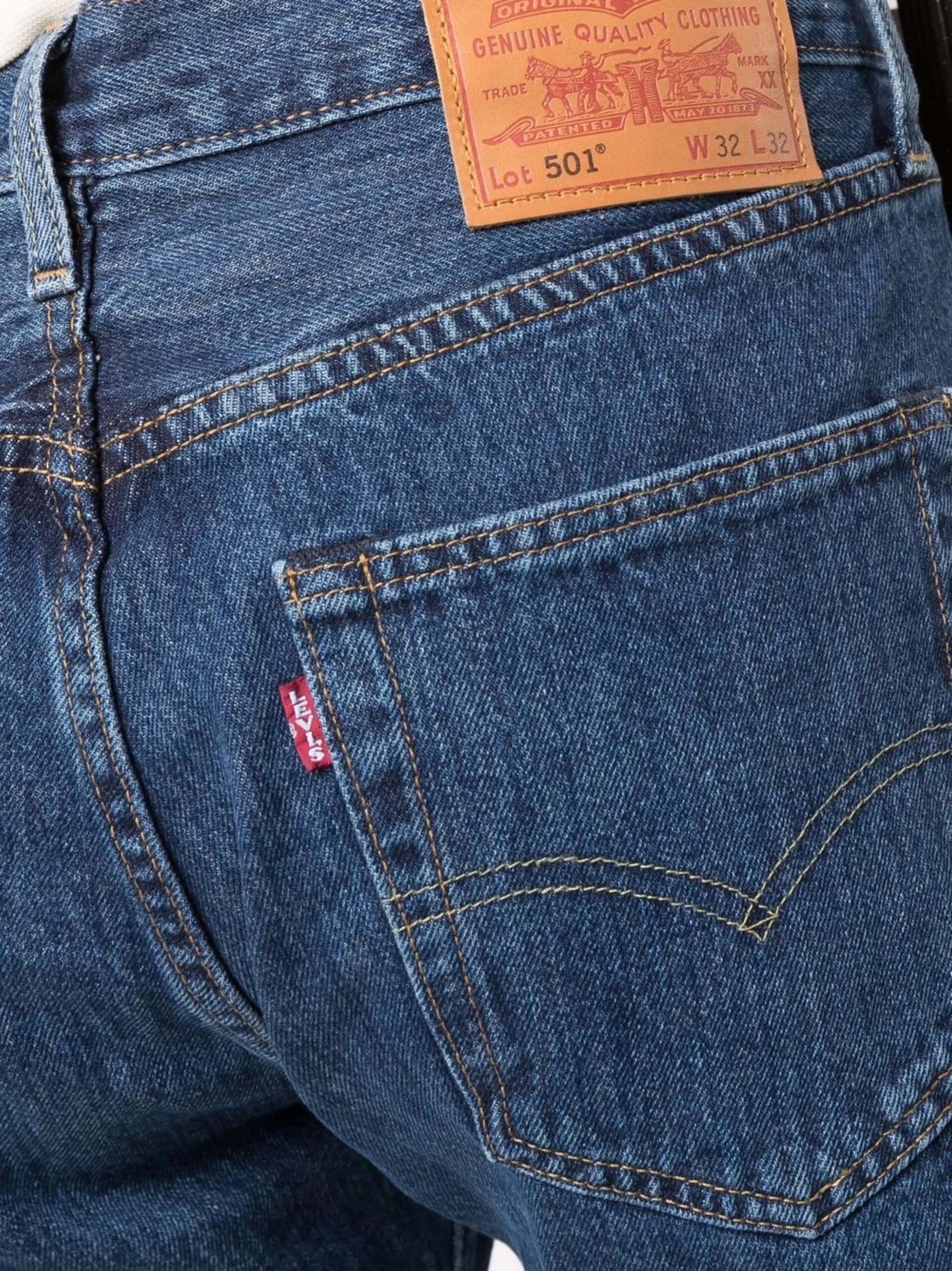 501 Levis Original Blue Jean