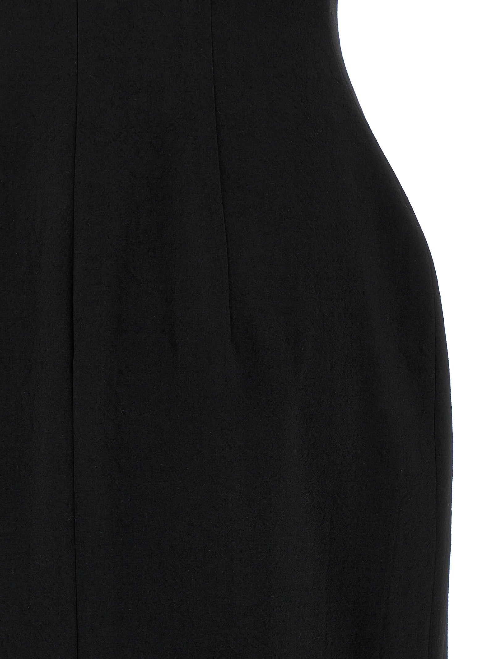 32 dress Black Wool