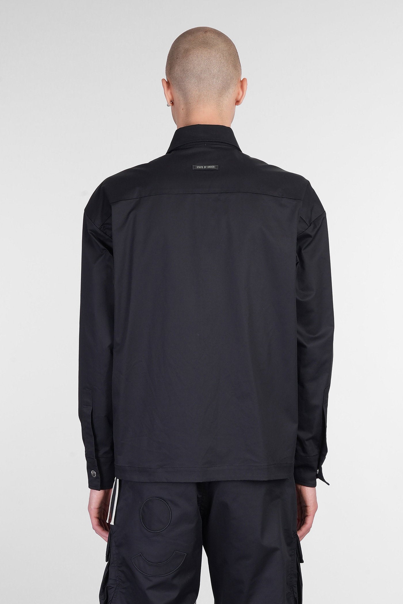 Apache s Shirt in black cotton Abbigliamento