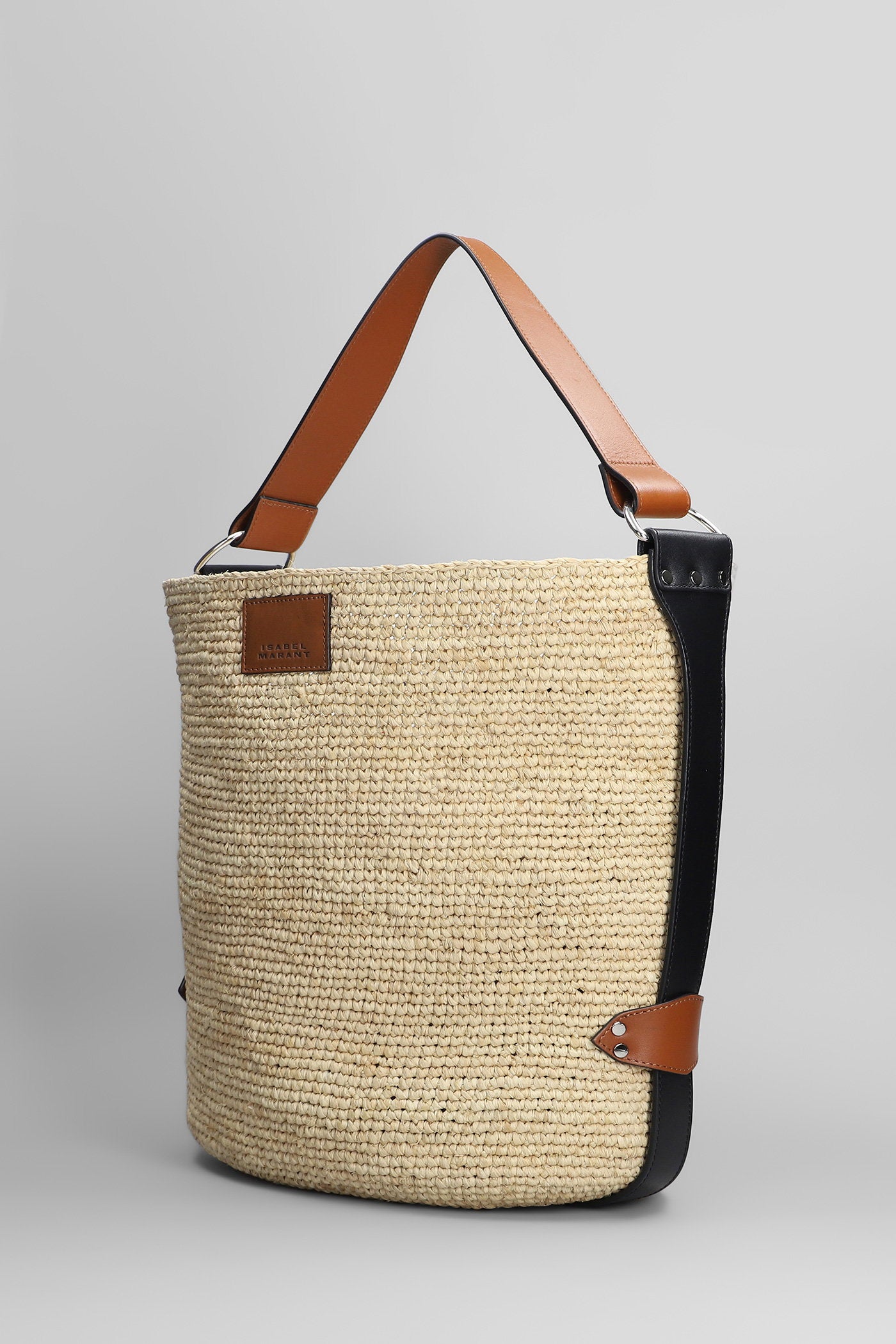 Bayia Tote in beige raffia Borse