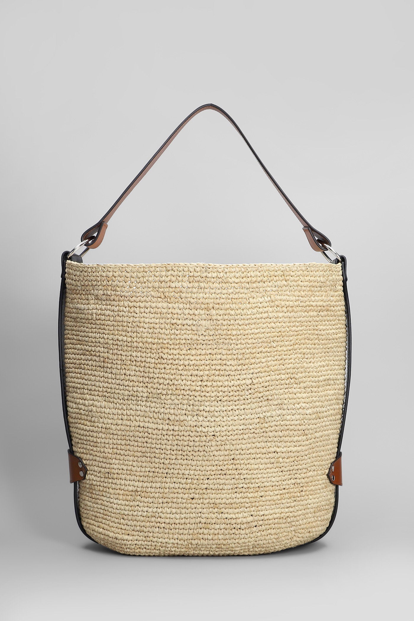 Bayia Tote in beige raffia Borse
