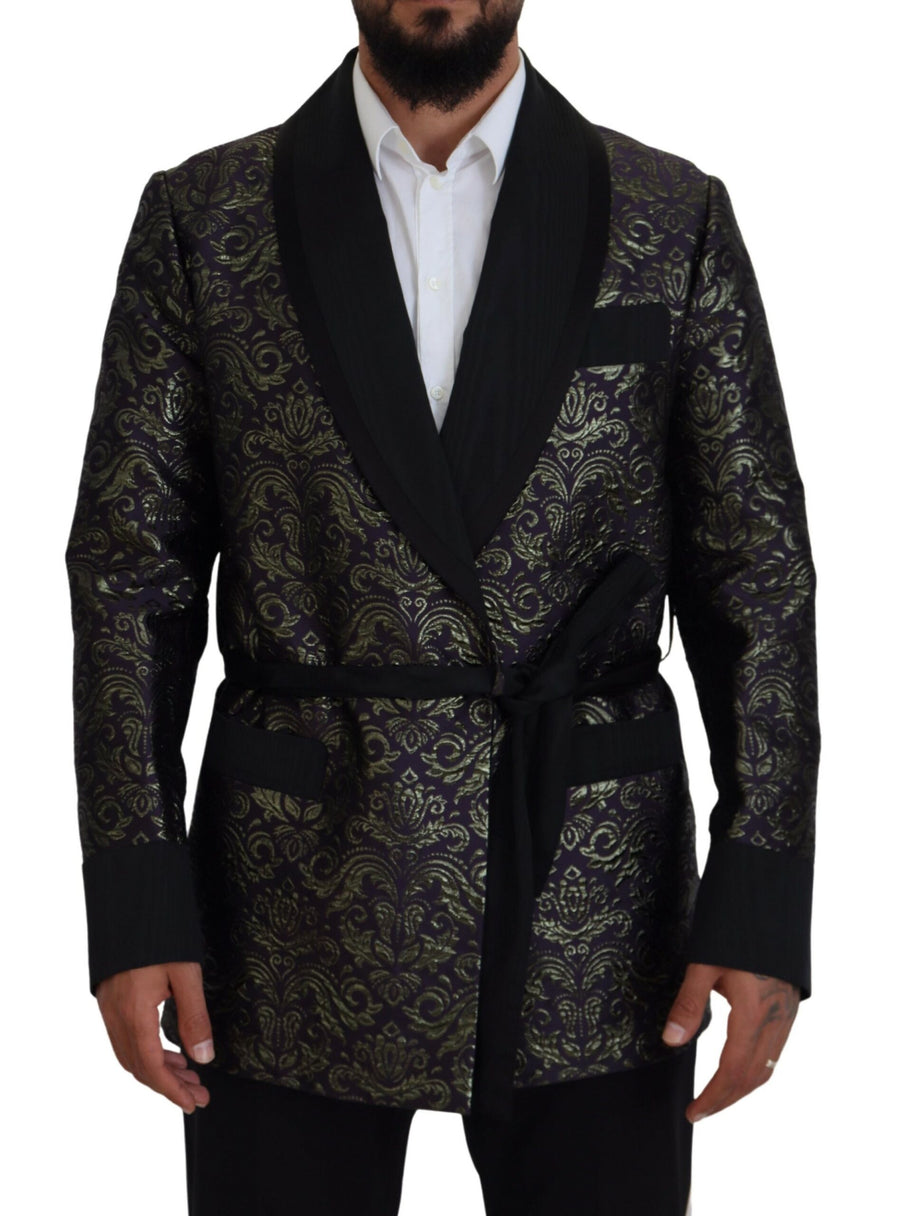 Dolce & Gabbana 51% Polyester blazer in black